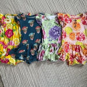 Posh Peanut twirl skirt bodysuit bundle